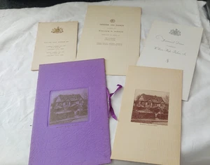 Baltimore 1930 Emerson Hotel manager Wm. H. Parker Collected Menus - Picture 1 of 13