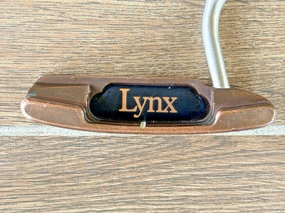 Rare Lynx Kirk Currie The Copper Mill CM-2 LH 35" Putter - Image 1 of 4