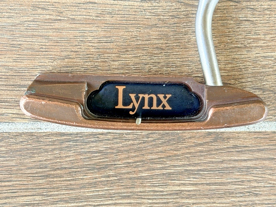 Rare Lynx Kirk Currie The Copper Mill CM-2 LH 35" Putter - Image 1 of 4