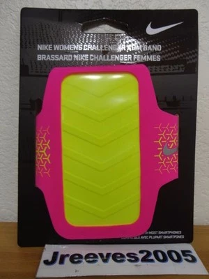 NWT Women's Nike Challenger Arm Band Armband Universal Smartphone Fit 100% Auth. - Image 1 of 4