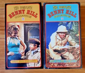 The Complete Benny Hill Collection VHS 2 Tapes NR - One is NEW/SEALED - Imagen 1 de 4