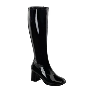 Sale GOGO-300WC botas elásticas extra anchas Funtasma botas negras lacado 38 - Imagen 1 de 5