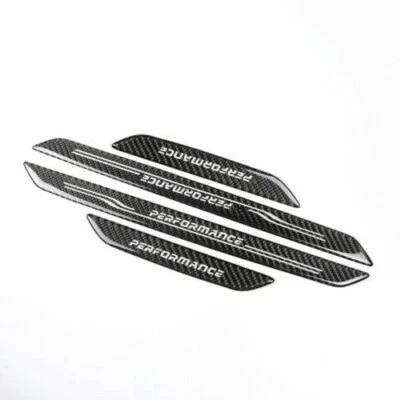 Carbon Fiber Door Sill Panel Sticker Cover Trim FIT BMW X5 F15 X6 F16 2014-2018 - Image 1 of 4