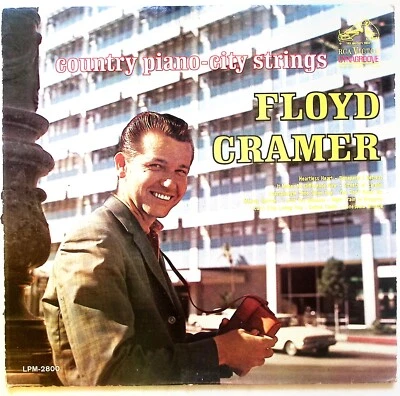 FLOYD CRAMER COUNTRY PIANO-CITY STRINGS VINYL LP 222-63 - Image 1 of 4