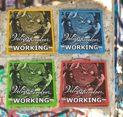 Velvet Revolver Libertad Tour Crew Backstage Pass Patch GNR STP Rock Memorabilia - Image 1 of 4