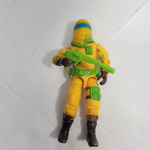 GI Joe 1991 Vintage CLEAN SWEEP Eco Warriors LOOSE figure Cover