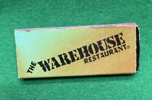 The Warehouse Restaurant Marina Del Rey CA Full Match Box Unstruck  - Picture 1 of 5