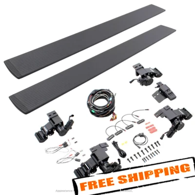 Go Rhino 20306880PC E1 Electric Running Board Kit for 2024 Ford Ranger - Imagem 1 de 4