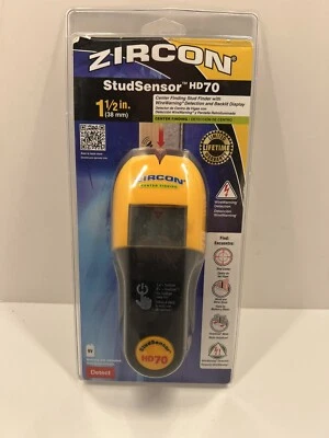 Zircon StudSensor HD70 Stud Finder w/ Wire Warning Detection  - Image 1 of 2