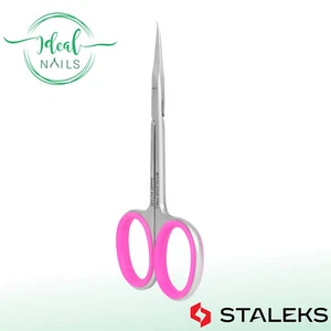 Nagelhautschere STALEKS Smart SS-41/3, Klinge mit Haken 25 mm, Silikon-Ringe - Bild 1 von 6