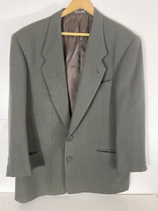 Giorgio Armani Le Collezioni Wool Blazer Size 46 Jacket Sport Coat Tweed Italy  - Picture 1 of 12