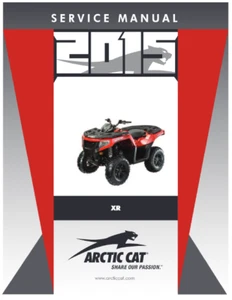 Manual de servicio Arctic Cat XR | 2015 | Alterra | CD ENVIADO O USB - Imagen 1 de 11