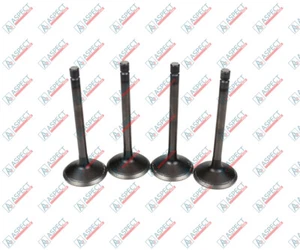 Isuzu Genuine Valve inlet 3LD1 3LD2 4LE1 4LE2 8971021231 02/802904 Set of 4 pc - Afbeelding 1 van 2