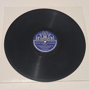 1940s indonesia 78 rpm ODEON record miss alang & partner lagu doewa singapore - Picture 1 of 8