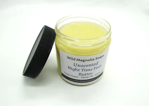 Night Time Foot Butter Balm - Unscented - For Dry Feet & Hands - Triple Butter - Picture 1 of 3