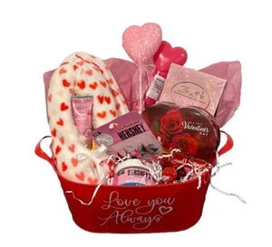 Valentine's Day Gift Basket for Pre Teen Girls, Woman & Friends, Ready To Gift - Picture 1 of 5