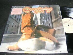 1981 THE CONCRETE COWBOY BAND LP Excelsior in Shrinkwrap avec autocollant hype propre