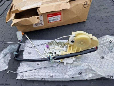 HONDA CIVIC MK 7 DOOR LOCK CYLINDER RIGHT FRONT NEW GENUINE 72145S6A305 2000-04 - Image 1 of 4