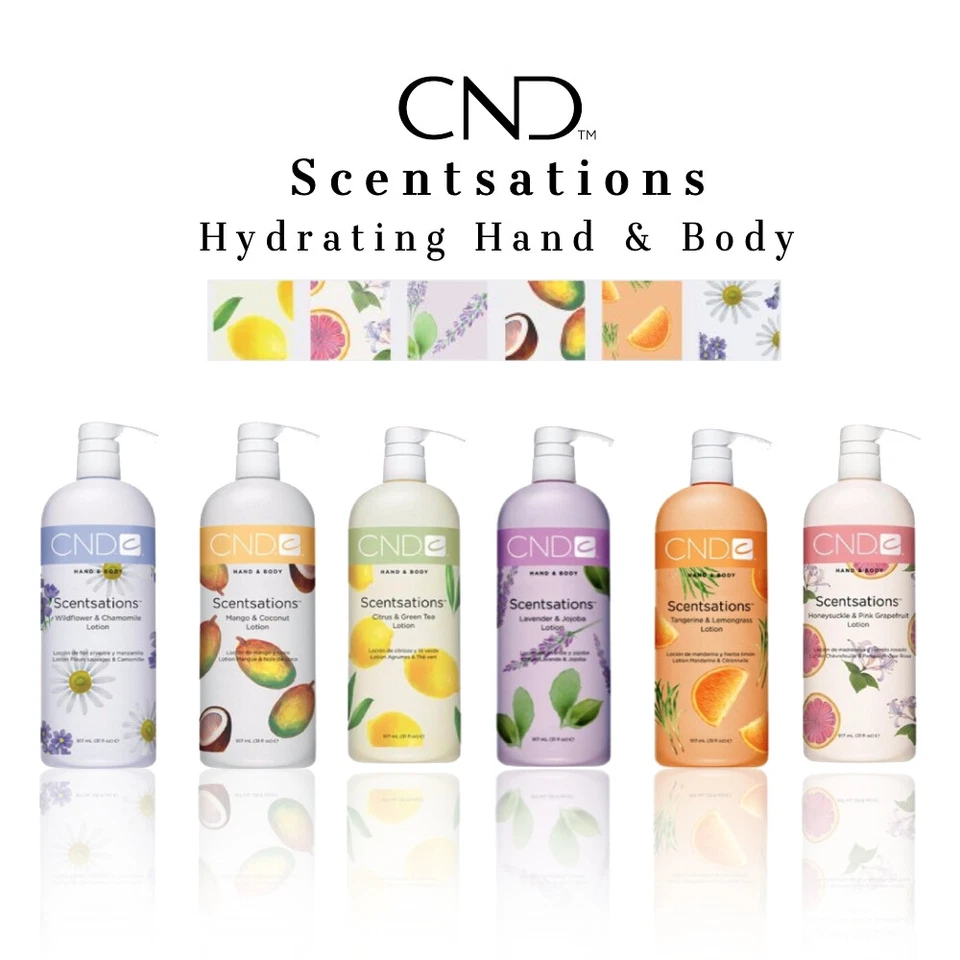 CND Scentsations Hand & Hydrating Body Lotion 917 ml / 31 oz *Pick Your Scents* - Image 1 of 1