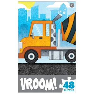Vroom! Rompecabezas de 48 piezas entrelazado para niños - Imagen 1 de 5