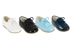 Baby Boy First Steps Slip-On Loafer: Premium New-born Soft Sole Crib Shoes - Picture 1 of 26
