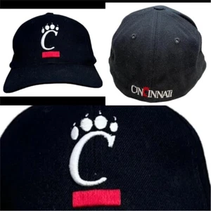Vtg Cincinnati Bearcats Hat NCAA College Football Team Logo American Needle Cap - Picture 1 of 13