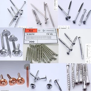  Terrassenschrauben Fassadenschrauben Holzbauschrauben TX Edelstahl VA 304ca4d - Bild 1 von 12