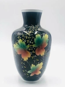 Vase Krüger Geiersthal Vintage Handbemalt wunderschönes Design 50/60er Jahre - Bild 1 von 12