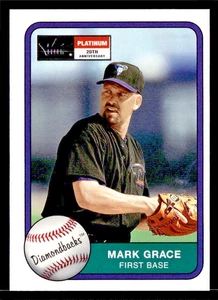 Fleer Platinum Edition 2001 lámina paralela #104 Mark Grace Dbacks SP #96/201 - Imagen 1 de 2