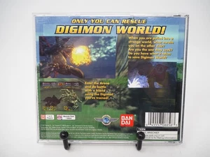 Digimon World PS1 Replacement Case/Back Art - NO GAME NO MANUAL - Picture 1 of 4