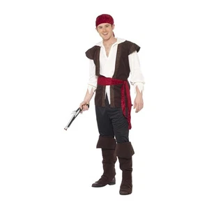 Smiffys - Disfraz de compañero de cubierta pirata - Hombre - Imagen 1 de 4