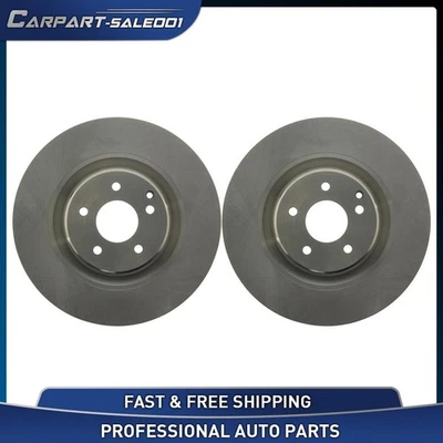 Rotores de freno de disco delanteros 13,58" para Mercedes-Benz C32 AMG 2002-2004 Foto 1 de 4