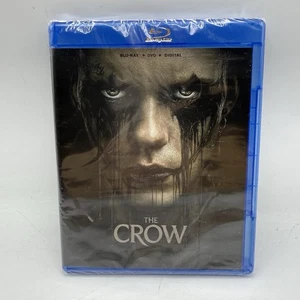 The Crow (Blu-ray + DVD + Digital 2024) Bill Skarsgard SEALED NEW - Picture 1 of 3