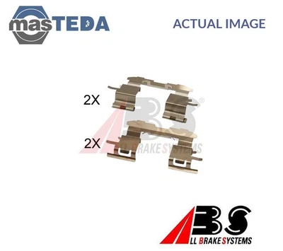 1631Q BRAKE PADS FITTING KIT SHIMS FRONT ABS NEW OE REPLACEMENT - Image 1 of 4