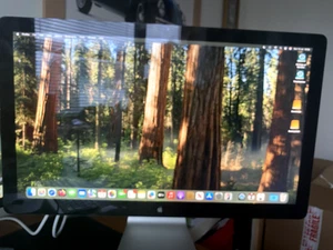 Apple Thunderbolt Display 27" pouces A1407 2560x1440 écran moniteur livraison gratuite !! - Photo 1/2