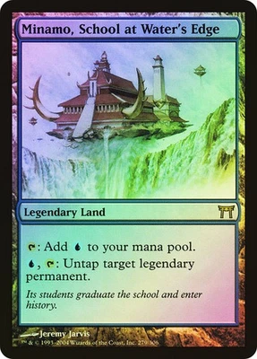 FOIL Minamo, School at Water's Edge ~ Champions of Kamigawa [ GOOD ] [ MTG ] - Image 1 of 4