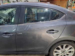 2014 Mazda 3 Left Driver Side Rear Door Assembly Color: Gray 42a - Picture 1 of 6
