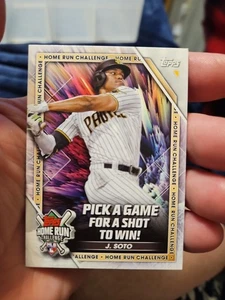 2023 Topps #HRC-6 Juan Soto Home Run Challenge (Serie Dos) - Imagen 1 de 3
