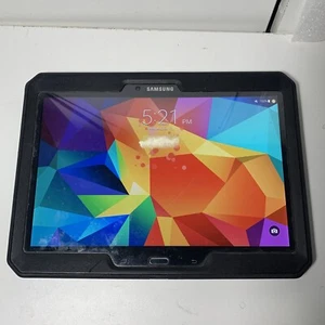 Samsung Galaxy Tab 4 SM-T530NU 16GB Wi-Fi Tablet in Armored Case Bundled - Picture 1 of 4