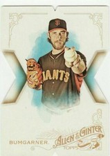 2015 Topps Allen & Ginter Madison Bumgarner The National Die-Cut Promo Card SP