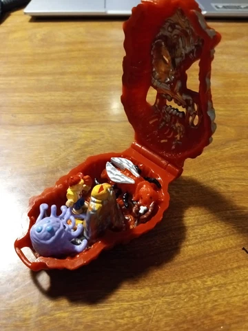 Lava Beast 100% Complete Horror Head Mighty Max 1992 Bluebird Toys Vintage Cover