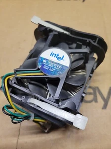 ~ Intel C91249-003 Socket 478 Desktop Cooling Fan & Heatsink 3Pin Copper Core - Picture 1 of 5