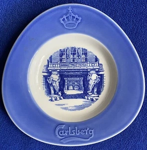 Carlsberg Denmark Pro Patria Porzellan Schale Teller Deko Antik Top - Bild 1 von 5