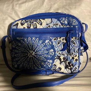 Neu Vera Bradley Carson Mini Schultertasche Handtasche in Deep Night Paisley - Bild 1 von 4