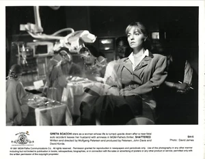 Greta Scacchi zerbrochen 1991 s/w 8x10 Pressefoto - Bild 1 von 1