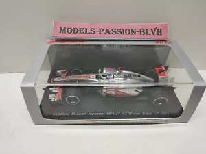 McLaren MP4-27 Jenson Button Winner Brazil GP 2012 1/43 Spark - Foto 1 di 14