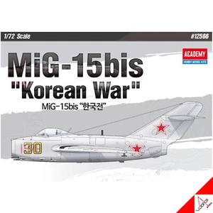 Academy 1/72 MiG-15bis Korean War Hobby Plastic model kit #12566 - Picture 1 of 8
