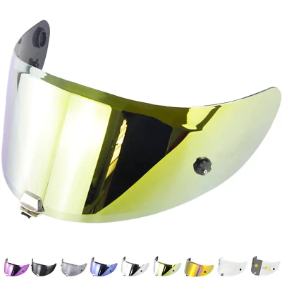 Visiera per HJC RPHA 70 RPHA 11 HJ 26 Oro Compatibile Pinlock Tear-Off - Immagine 1 di 4