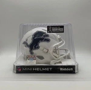 Detroit Lions NFL Riddell Salute To Service Alternate Mini Helmet!!! - Picture 1 of 6