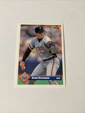 1993 Donruss Series 1 Baseball #145 Kurt Knudsen Tigers